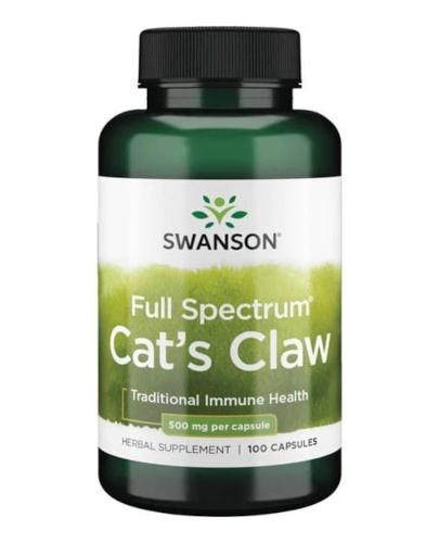 SWANSON Cat's Claw 500 mg - 100 kaps.